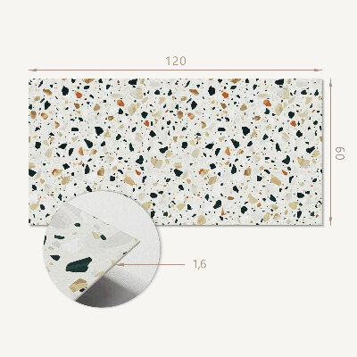 Vinyl wandpaneel Stenen mozaïek