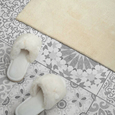 Zelfklevend wandpaneel Geometrisch-floral motief