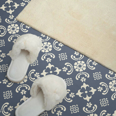 Zelfklevend wandpaneel Bloemenmotief met achtergrond