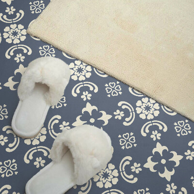 Zelfklevend wandpaneel Bloemenmotief met achtergrond