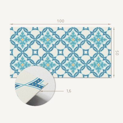 Wandpaneel pvc Arabesk-motief