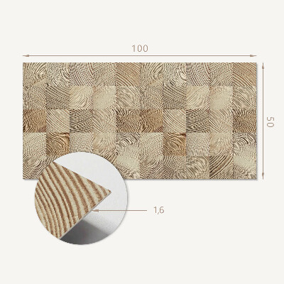 Wandpaneel pvc Planken in natuurlijke stijl