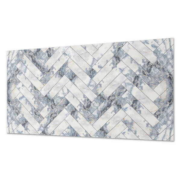 Wandpaneel pvc Visgraat marmerpatroon