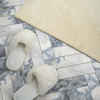 Wandpaneel pvc Visgraat marmerpatroon