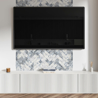 Wandpaneel pvc Visgraat marmerpatroon