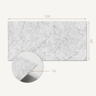 Vinyl wandpaneel Marmeren aderen in een elegante stijl