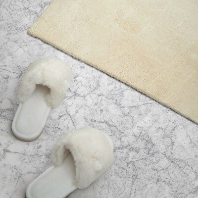 Vinyl wandpaneel Marmeren aderen in een elegante stijl