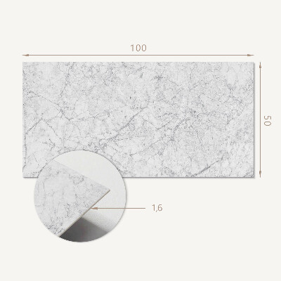 Vinyl wandpaneel Marmeren aderen in een elegante stijl