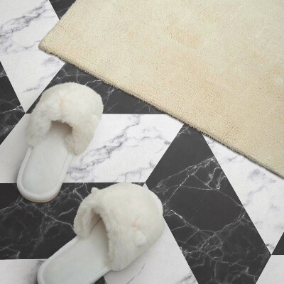 Vinyl wandpaneel Marmeren visgraat in een elegante stijl