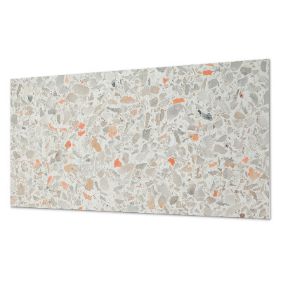 Zelfklevend wandpaneel Patroon met stenen accenten