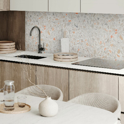 Zelfklevend wandpaneel Patroon met stenen accenten