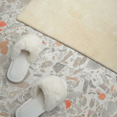 Zelfklevend wandpaneel Patroon met stenen accenten