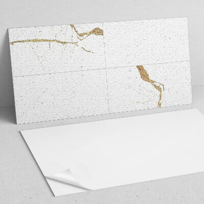 Vinyl wandpaneel Stijlvol marmermotief