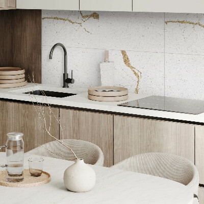 Vinyl wandpaneel Stijlvol marmermotief