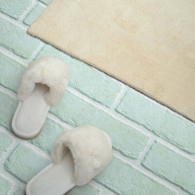 Zelfklevend wandpaneel Bakstenen muurstructuur