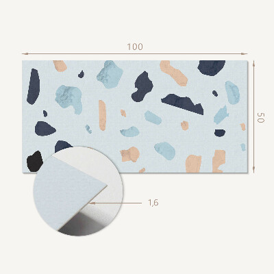 Vinyl wandpaneel Abstract rotsmotief