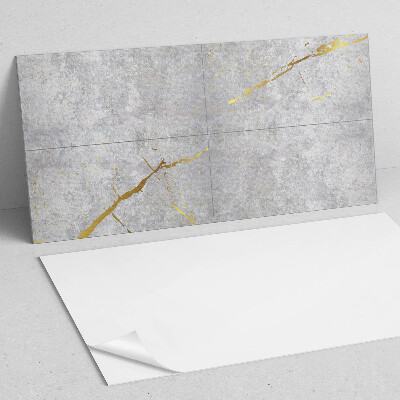 Wandpaneel pvc Marmerpatroon in een elegante stijl