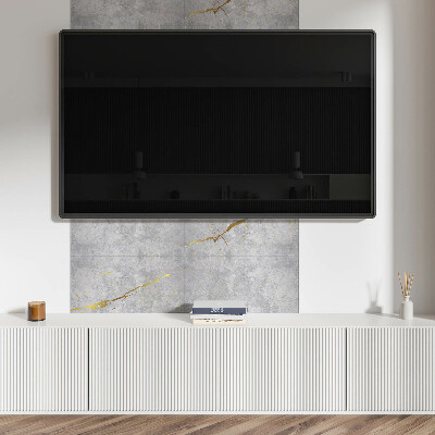 Wandpaneel pvc Marmerpatroon in een elegante stijl