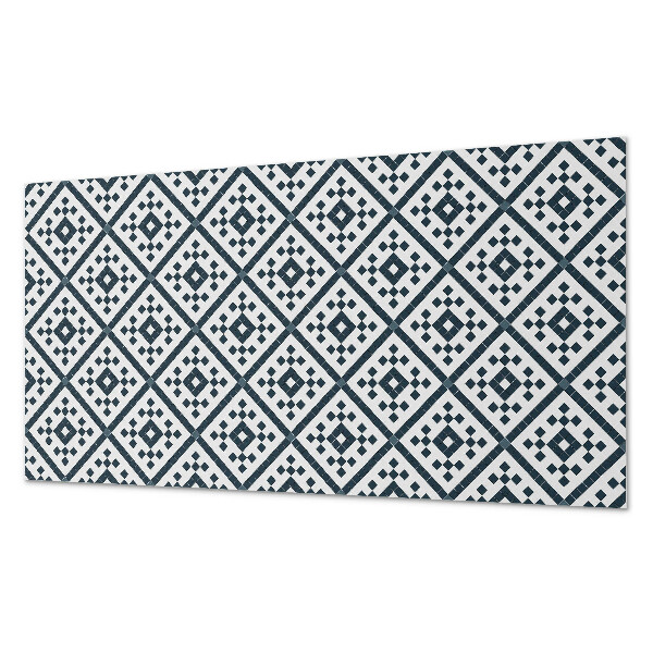 Zelfklevend wandpaneel Geometrische stijl ruitpatroon