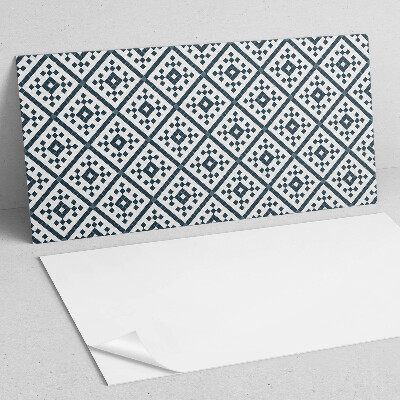 Zelfklevend wandpaneel Geometrische stijl ruitpatroon