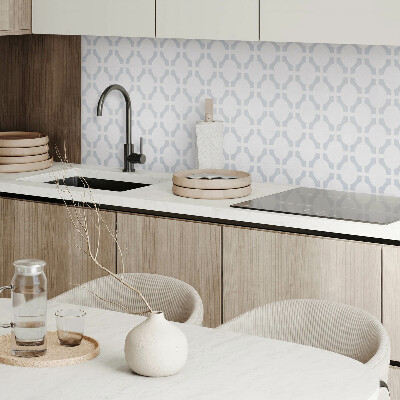 Vinyl wandpaneel Geometrisch patroon met ellipsen