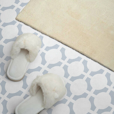 Vinyl wandpaneel Geometrisch patroon met ellipsen