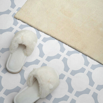 Vinyl wandpaneel Geometrisch patroon met ellipsen