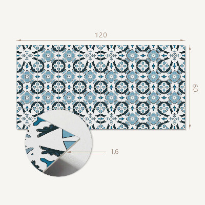 Vinyl wandpaneel Geometrisch tegelpatroon