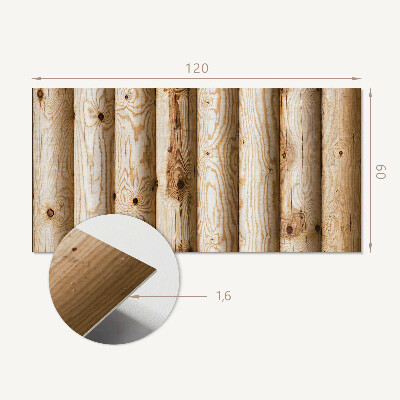 Vinyl wandpaneel Natuurlijke houtnerfpatronen