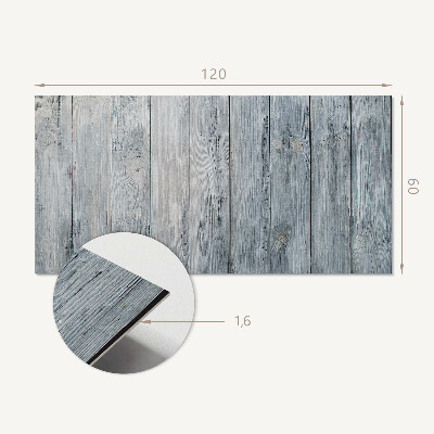 Wandpaneel pvc Houten patroon in een geometrische opstelling