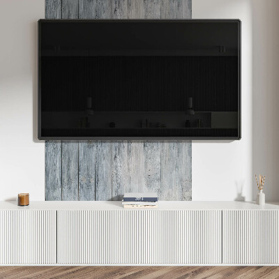 Wandpaneel pvc Houten patroon in een geometrische opstelling