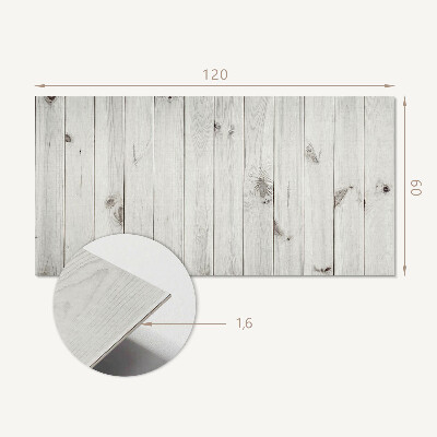 Zelfklevend wandpaneel Houten knooppatroon