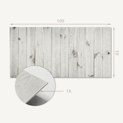 Zelfklevend wandpaneel Houten knooppatroon