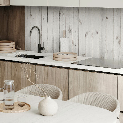 Zelfklevend wandpaneel Houten knooppatroon