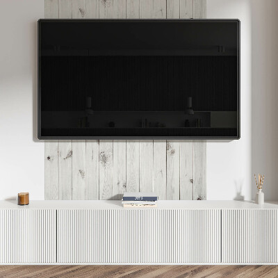 Zelfklevend wandpaneel Houten knooppatroon