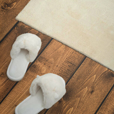 Vinyl wandpaneel Houten planken met een unieke textuur