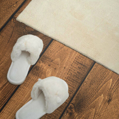 Vinyl wandpaneel Houten planken met een unieke textuur