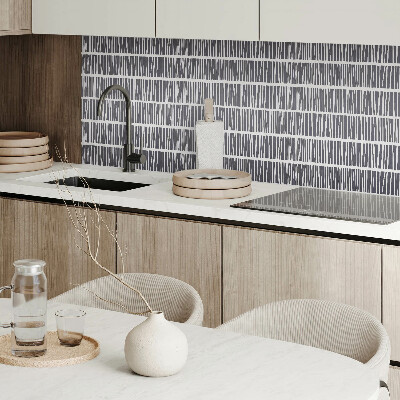 Zelfklevend wandpaneel Modern lijnmotief