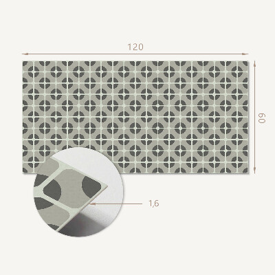 Wandpaneel pvc Getegeld geometrisch motief