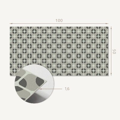 Wandpaneel pvc Getegeld geometrisch motief