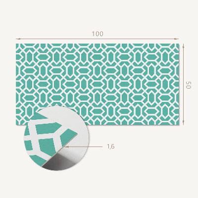 Wandpaneel pvc Vormen in een geometrisch ritme