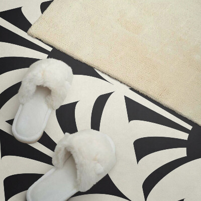 Zelfklevend wandpaneel Groene accenten in een abstracte stijl