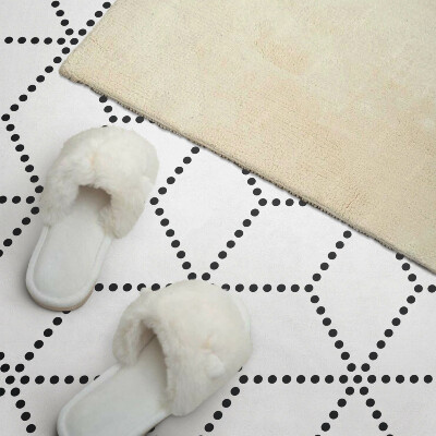 Wandpaneel pvc Zeshoekig stippenmotief