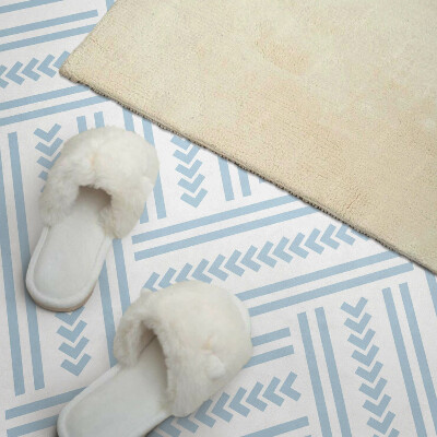 Zelfklevend wandpaneel Zigzagpatroon met lineaire accenten