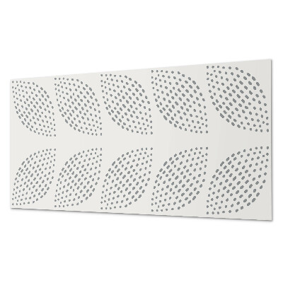 Wandpaneel pvc Bladmotief met stippen