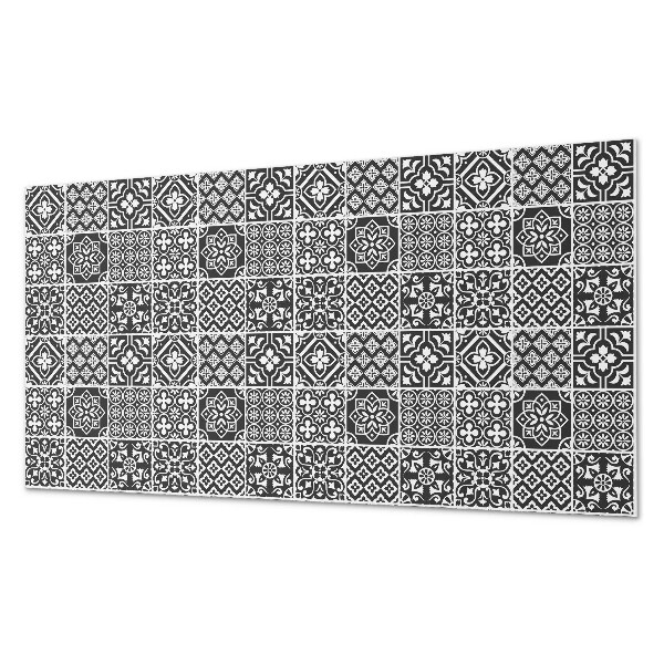 Vinyl wandpaneel Geometrische motieven in tegels