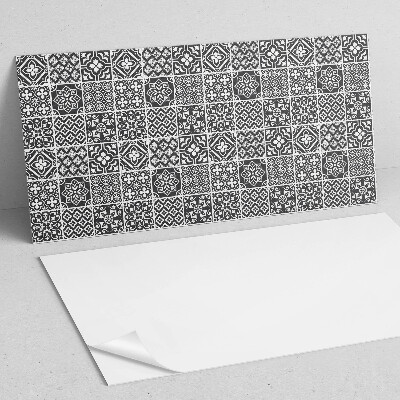 Vinyl wandpaneel Geometrische motieven in tegels