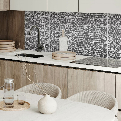 Vinyl wandpaneel Geometrische motieven in tegels