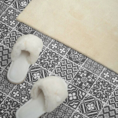 Vinyl wandpaneel Geometrische motieven in tegels