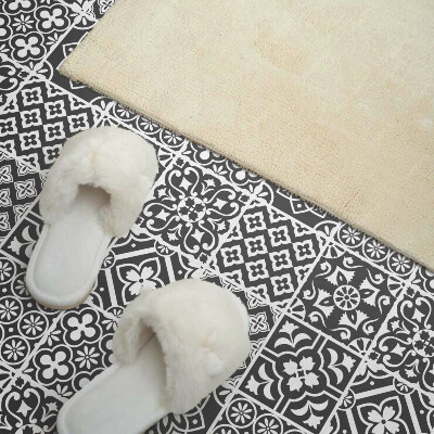 Vinyl wandpaneel Geometrische motieven in tegels